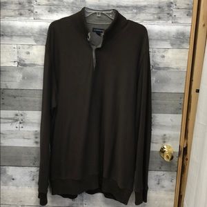 Land’s End Quarter Button Henley XL 46-48